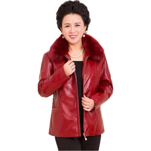 Women leather jacket Casual 6XL plus size coat quality PU 2020 winter women clothing Washed leather short top coat streetwear