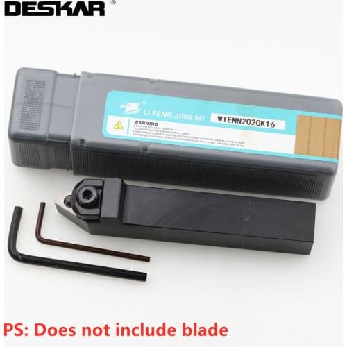 1PC DESKAR WTENN2020K16 CNC Lathe Cutter Cutting Carbide Inserts Turning Tool Holder For TNMG Carbide Inserts