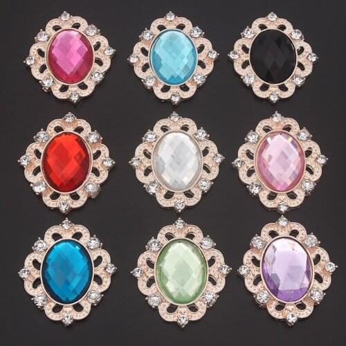 100pcs Wholesale DIY Art And Craft Rhinestone Material Accessories Flatback Artesanato For Hair Bow Manualidad Costura Applique