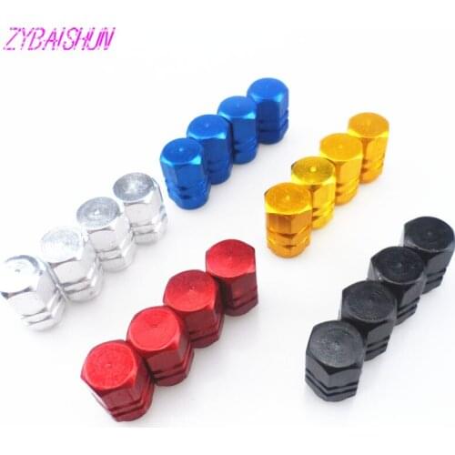 4 pcs car tires wheel valve caps Dustproof car cover Styling for Audi all series Q3 Q5 SQ5 Q7 A1 A3 S3 A4 A4L A6L A7 S6 S7 A8 S4