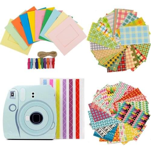 6 in 1 Bundle Kit Accessories Compatible With Fujifilm Instax Mini Liplay Link 7s 8 8+ 9 25 26 50s 70 90 SP1 SP2 Camera Films