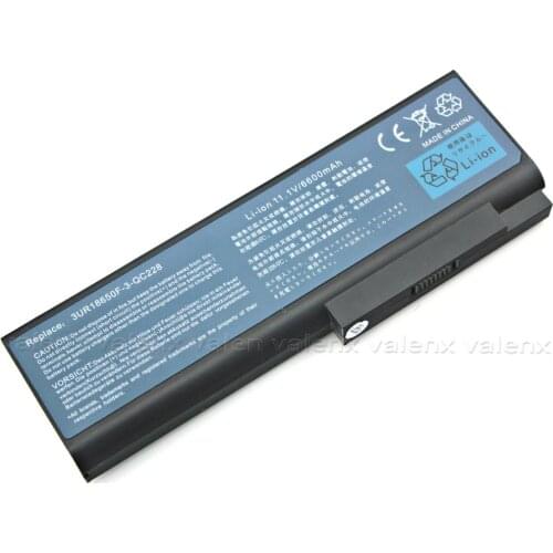 Laptop battery for Acer for Ferrari 5000 5004 3UR18650F-3-QC228 TravelMate 8200 8204 8210