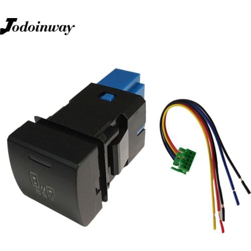 Car Interior Blind Spot Monitor Switch Automobile BSM Control Button Accessories For Toyota Camry 2018 For Avalon Rav4 2019 2020