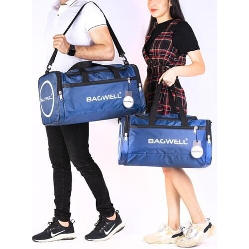 Bagwell New Season 2'Li Set Navy Sports Bag. Male womens luggage bag versatile handbag business trip for leisure sports purpose