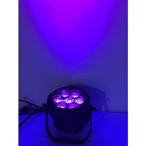 40pcs dj disco bar led par 7x18w rgbwa uv 6in1 wall washer led spot par light ip65 outdoor led lyre wash dmx512