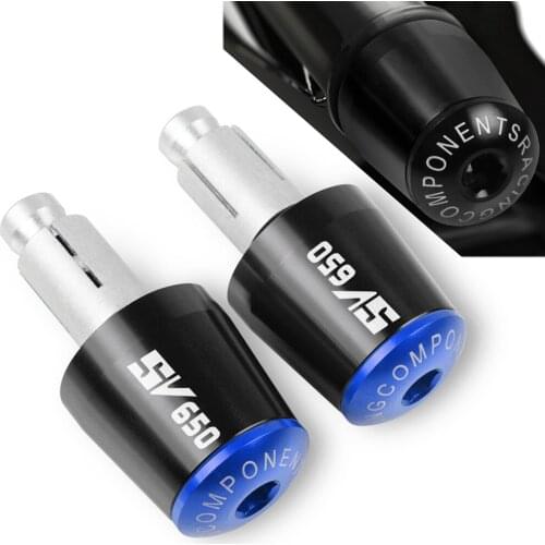 For SUZUKI sv650 s sv 650 / sv650 sv650s SFV650 1999-2016 2000 2001 2002 7/8" 22mm Motorcycle CNC Aluminum Handlebar Grips Ends