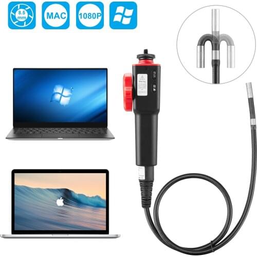 Customized 8.5mm Inspection Camera Handheld Endoscopio Industrial 2way Articulating Cell Phone Borescope
