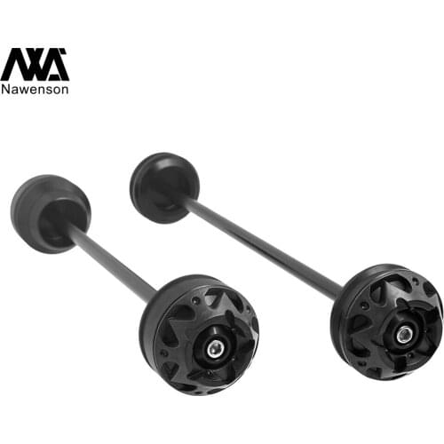 Motorcycle Axle Slider Kit Front and Rear Wheel Protection Pads for Yamaha MT-09/FZ-09 2014-2016 for FJ-09 2015-2016