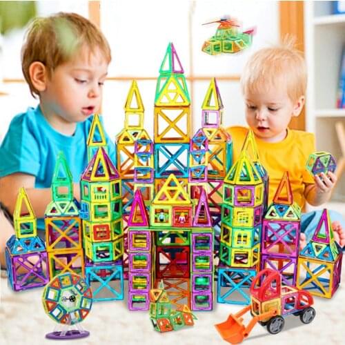 Building Blocks Set Model & Building Magnets Magnetic Blocks Toy for Children Educational Designer Kid Toys Game Gift Fancy Toy