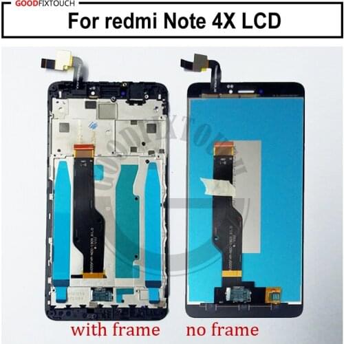 Best note 4X LCD For Xiaomi redmi note4X note 4 Global Version Snapdragon 625 LCD screen display+ touch digitizer with frame