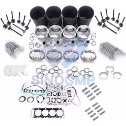 1998-2004 4.8L Diesel 4HE1 4HE1T Engine Rebuild Kit for Isuzu NPR NQR GMC