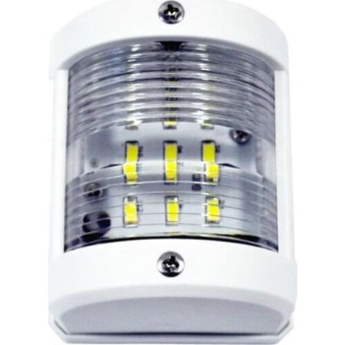 Boat 12V Navigation Lights White Stern Light Marine Safe Night Sailing Signal Lamp for Fishing Boat Yacht Pontoon