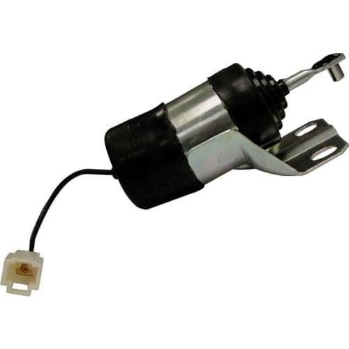 Kubota Excavator V2203 KX161-2 KX101 KX151 Fuel Shutoff Solenoid 052600-100