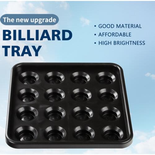 Genuine AXD Pool Cue Stick Kit Billiard Cue Pallet Snooker Disk Holds Holds 16 Balls Portable Ball Pallet Billiard Accessories