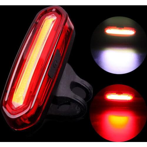 Durable Bike Taillight Rechargeable Night Cycling Bike Induction Lamp Skillful Manufacture Mountain Bicycle Rear Lighting