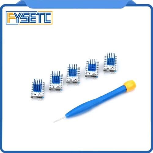5pcs Stepstick Stepper Motor Driver F6 TMC2130 V1.2 For SPI Function Flying Wire Special For FYESTC F6 SKR V1.3 VS TMC2130 V1.1