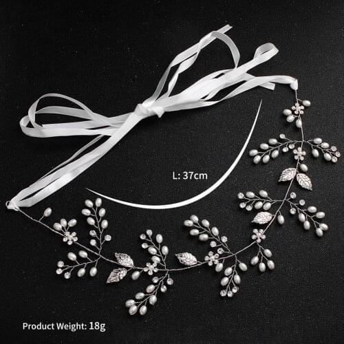 OKILY 2020 Beautiful Pearl Wedding Hair Bands Accessories Women Sticks for Hair Bridal Bride Bridesmaid U Shape Hairpins Jewelry
