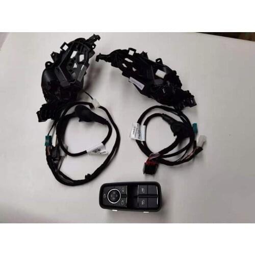 1Set For-Porsche 718 982 Boxster Cayman Electric Folding Mirror Assembly，Automatic folding function of rearview mirror