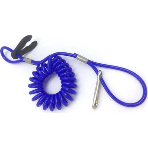 New 2Pcs Safety Tether Jet Ski Safety Lanyard Tether Cord Boat Outboard Engine Safety Tether Kill Switch