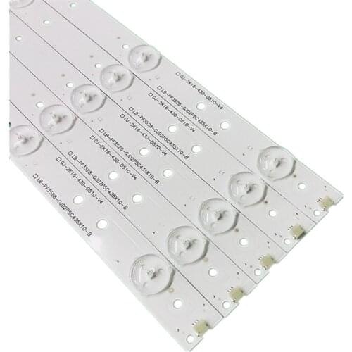 5 SETS LED Backlight strip 10 Lamp Philips 43pfg5000 43PFG5100 Aoc Le43d1452 Le43s5760 Le43d1442 le43s5970 LE43S5977