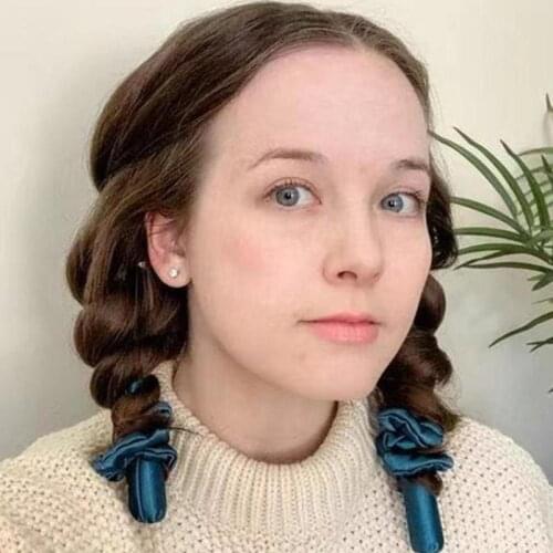 Hair Curler Rollers Curly Hair Products Curler No Heat Flexi Rods Heatless Curling Rod Hairstyling Accesorios Sleep Hairdresser