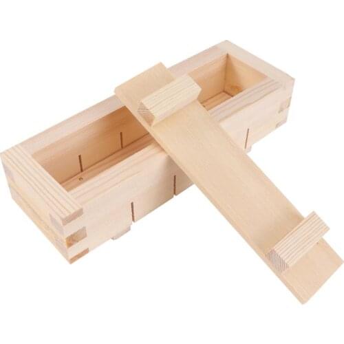 Wooden Rectangular Sushi Press Mold Box Sushi Making Kit DIY Sushi Rice Roller Molds Sushi Kitchen Making Tools (As Shown)