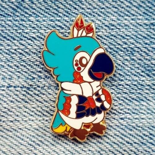 Breath of The Wild Pin Kass Birdman Enamel Brooch Pin Backpack Hat Bag Lapel Pins Badges Women Mens Fashion Jewelry Accessories