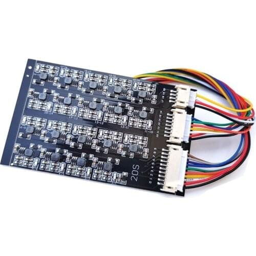 3S 4S 6S 8S 13S 17S 20S 24S Li-ion Lifepo4 LTO Lithium Battery Active Equalizer Balancer Board Balance Capacitor BMS