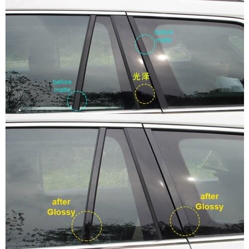4pcs for SKODA KODIAQ Rear window Trim