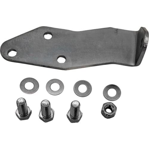 Low Profile Transmission Torque Mount Bracket Silver for 1320 Performance B Series B16 B18 for Honda Civic 1992-2000