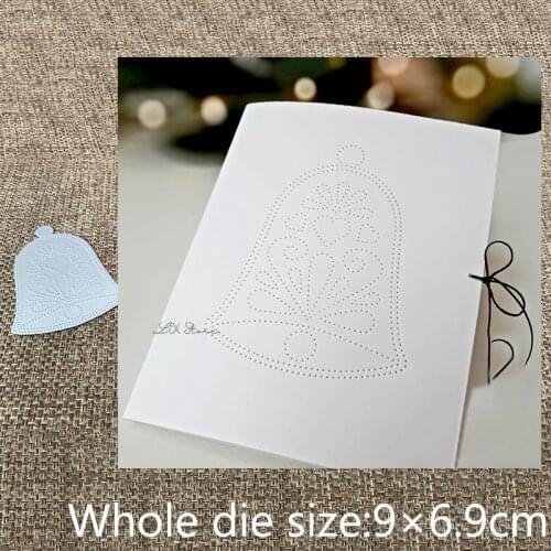 New Design Craft Metal stencil mold Cutting Dies detail bell decoration scrapbook die cuts Album Paper Card Craft Embossing