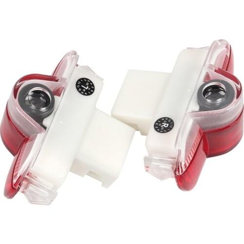 LED Car Door Welcome Lamp Logo Projector Ghost Shadow Auto Decoration Light For Ford Galaxy MA6 2 Mondeo MK4 BA7 S-MAX MK1 2015