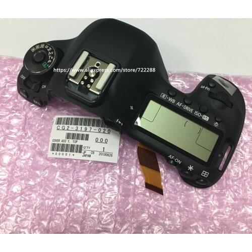 Repair Parts For Canon EOS 5D Mark III Top Cover Case Ass'y With LCD Screen Mode Dial Wheel Button Flex Cable CG2-3197-020
