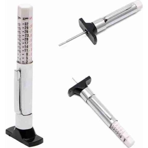 0-25mm Tire Depth Gauge Tread Standard Metric Gage Guage 2 Model Can Choose