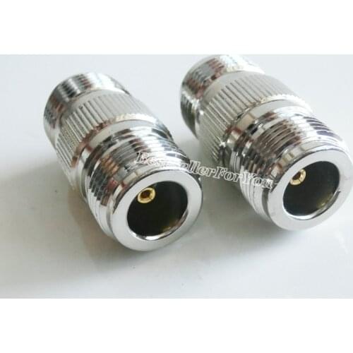 1Pcs N Female Plug To N Type Female Straight RF Adapter Connector