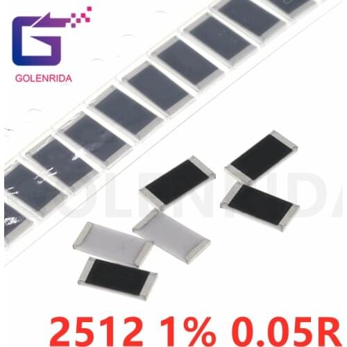 50PCS 2512 SMD Resistor 1% 1W 0.05R 0.05 ohm 50mR R050