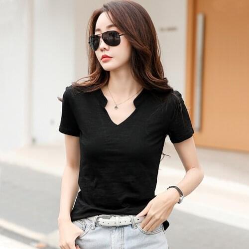 BOBOKATEER plus size black t shirt women 2021 summer tee shirt femme t-shirt damskie tshirts woman tops cotton camisetas mujer