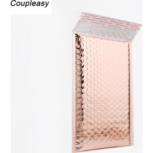20Pcs Shipping Envelopes With Bubble Padded Courier Envelope Shockproof Poly Bubble Mailer Postal Packaging Bags 4 Sizes