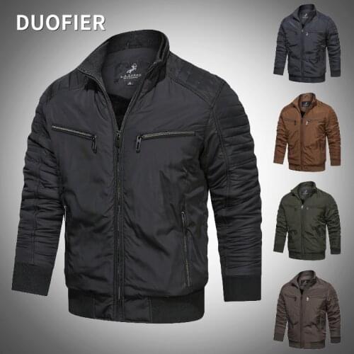 Mens Bomber Jacket 2021 Autumn Winter Casual Windbreaker Windproof Military Jackets Men Breathable Outdoor Coats Plus Size 6XL