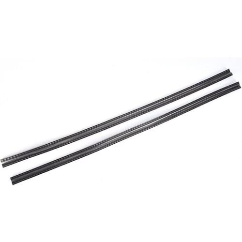 New 2pcs/lot Universal Car Frameless Wiper Blade Refill Natural Rubber Bracketless Auto Car Soft Windshield Windscreen Wipers