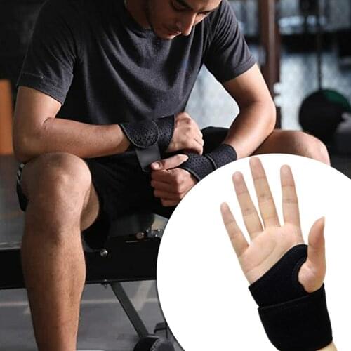 2020 NEW 1Pcs Gym Wrist Band Sports Wristband Wrist Brace Wrist Support Splint Fractures Carpal Tunnel Wristbands for Fitness