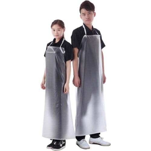 Simple Sleeveless Kitchen Fashion Adult Workwear Men Women Waterproof Oil-resistant Disposable Aprons