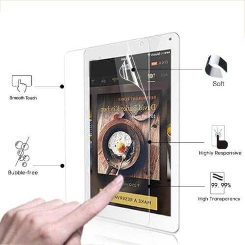 Premium ANti-Scratched Clear Glossy screen protector film For Aoson R102 10.1" tablet front HD lcd screen protective film