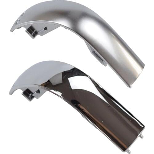 Brand New Chrome/Matt Silver For Volkswagen VW CC Seat Leon Golf MK6 Gear Shift Knob Head Cover Slice DSG Sign Trim Strip