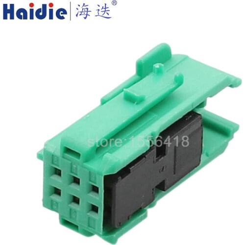 2sets 6pin auto wiring cable plug harness connector plug 185311-1 953381-1 953382-3