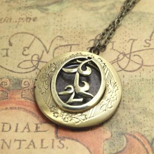12sets/lot silver locket THE MORTAL INSTRUMENTS Parabatai Rune Friendship Bracelet jewelry locket necklace Christmas