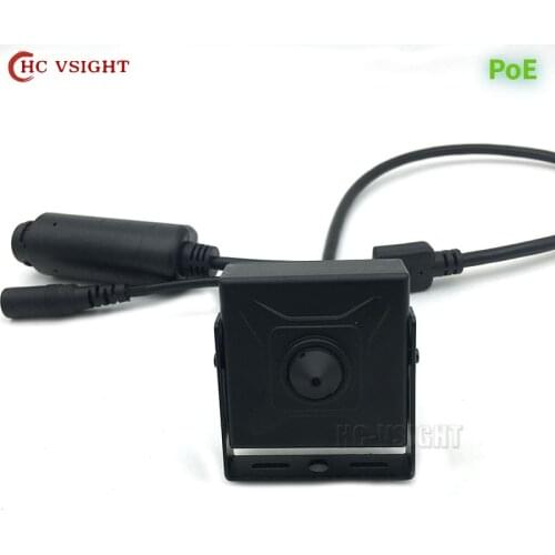 2MP 3MP 5MP H.265 Mini Pinhole POE IP Camera Indoor Security Metal ONVIF IP CCTV System Video Surveillance Cam P2P