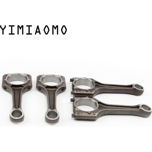 For Audi A4 A5 A6 Q5 TT VW Golf GTI Passat CC Tiguan Skoda Seat 2.0T 23MM Connecting Rod Set 06H 198 401 D 4Pcs Conrod 06H198401