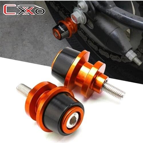 For KTM Duke 125 200 250 390 790 Duke 390 2019-2021 10MM Motorcycle CNC High quality Swingarm Spool Slider Stand Screws