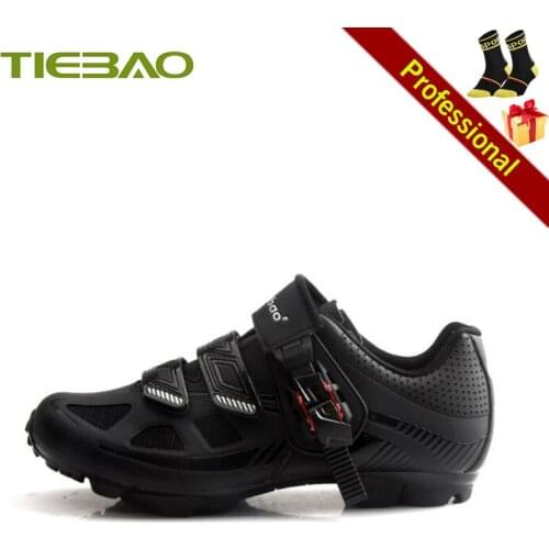 Tiebao Mountain Bike Shoes Men Breathable Self-locking Athletic Racing Bicycle Sneakers Sapatilha Ciclismo Mtb Cycling Shoes